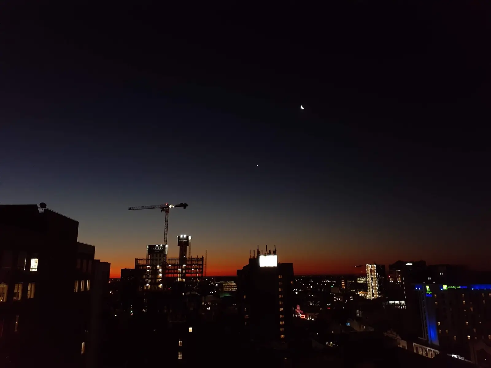 Sunset on Adelaide